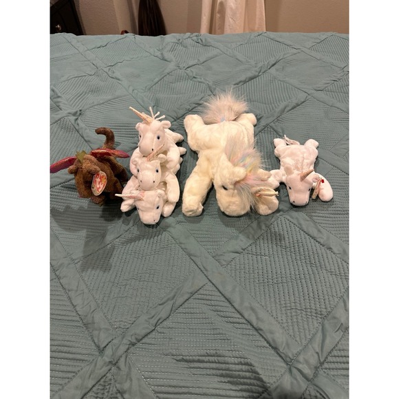 Beanie Baby Mythical Creatures Lot (6 Total) - Picture 1 of 4